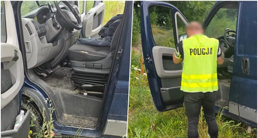 Zostawił kluczyki w stacyjce auta pod Wrocławiem. Złodziej daleko nie uciekł 