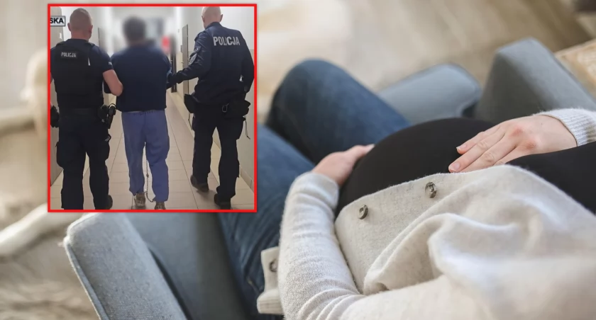 Makabra! Rzucił nożem w brzuch swojej ciężarnej partnerki