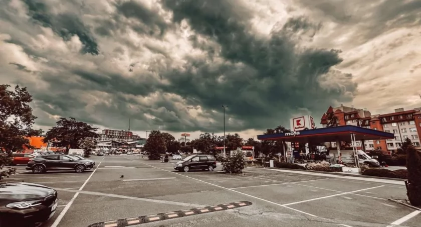 Burza we Wrocławiu. 