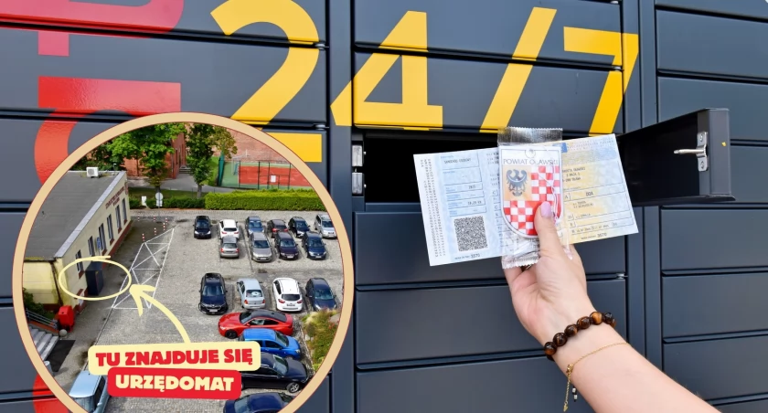 Dowód rejestracyjny bez kolejki! Pod starostwem stanął urzędomat
