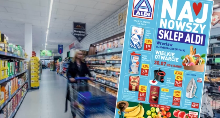 Nowe Aldi we Wrocławiu. Oto gazetka promocyjna na otwarcie