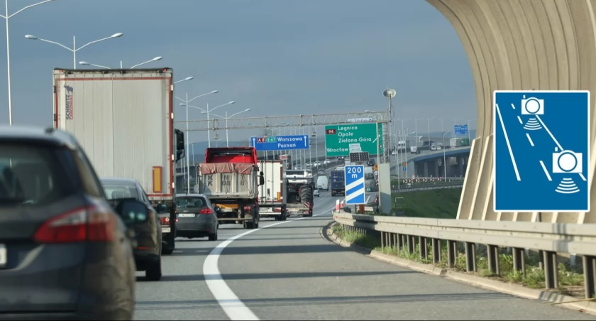 Odcinkowy pomiar prędkości na AOW. Jak cię złapią, masz trzy wyjścia. Oto stawki mandatów
