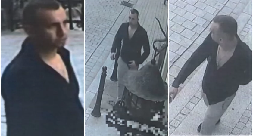 Groźne przestępstwo na Ruskiej. Policja pyta, kim jest ten człowiek