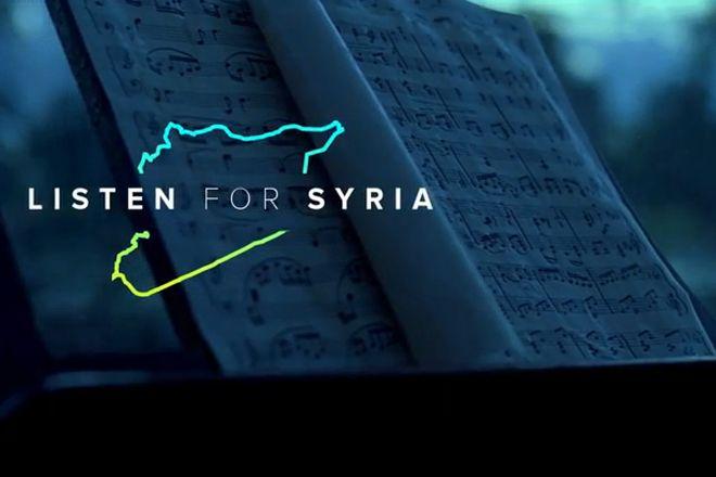 Wrocławianie wspierają kampanię Listen for Syria [VIDEO]