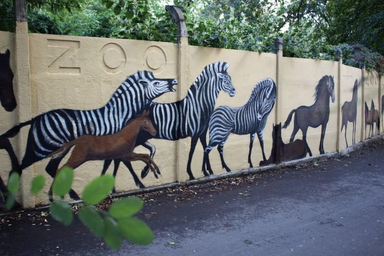 Nowy mural wrocławskiego zoo odsłonięty! A na nim aż 260 zwierząt [ZDJĘCIA]