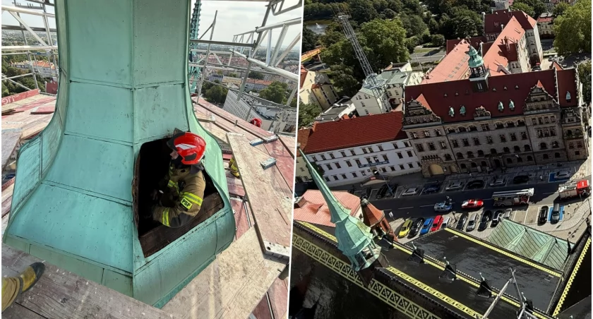 Alarm w katedrze. Strażacy musieli wyprowadzić wiernych