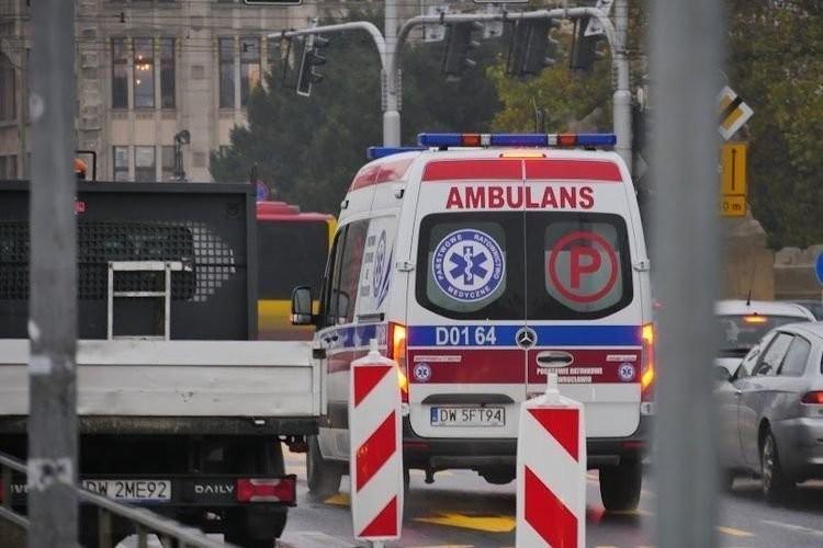 Wrocław: Wypadek rowerzysty na ulicy Granicznej