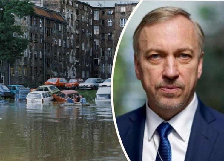 Zdrojewski: Nie jestem spokojny o Wrocław. W 1997 roku mieliśmy mocniejsze wały