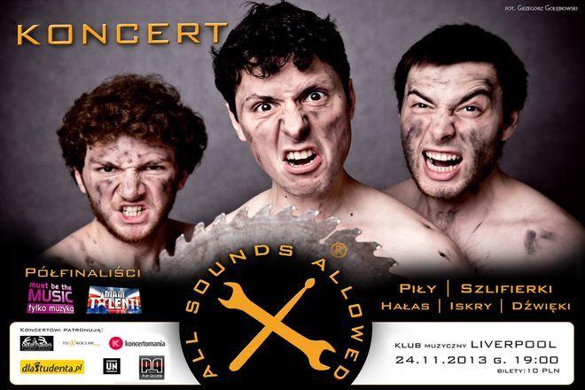 Przed nami wieczór premier! Koncert zespołu All Sounds Allowed 