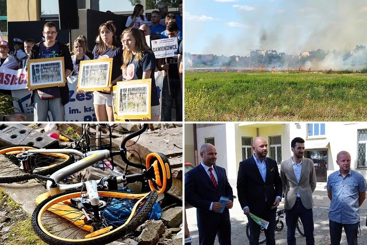 Potrącenia rowerzystów, pożary i Lokalny Program Osłonowy [PODSUMOWANIE DNIA]