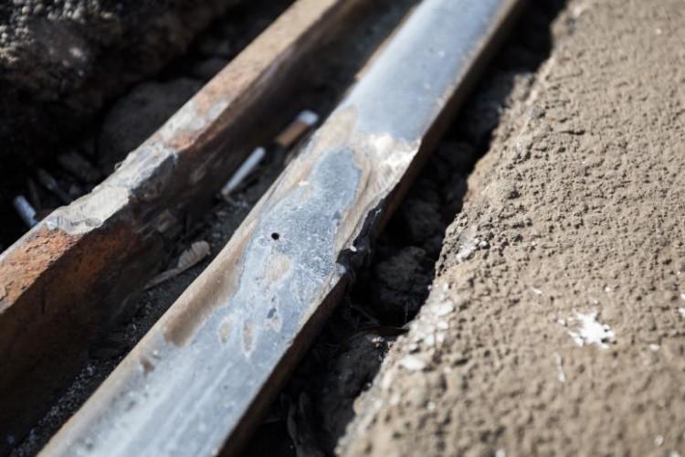 Wykolejenie tramwaju na moście Zwierzynieckim
