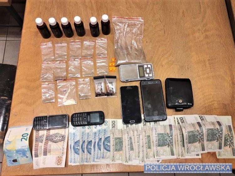 Wrocław: Policja zatrzymała trzy osoby z narkotykami