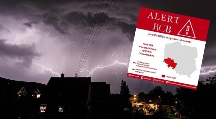 Wrocław: Alerty RCB i IMGW. 