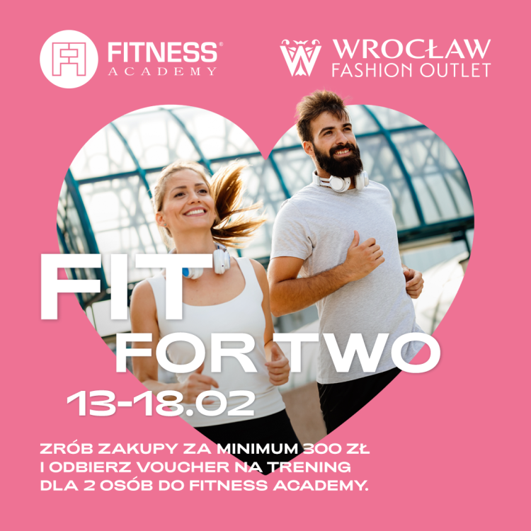 Wrocław Fashion Outlet z walentynkową akcją „Fit for two”