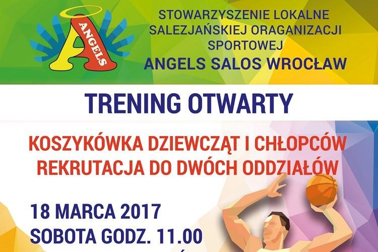 Sekcja koszykówki Salos Angels zaprasza na trening