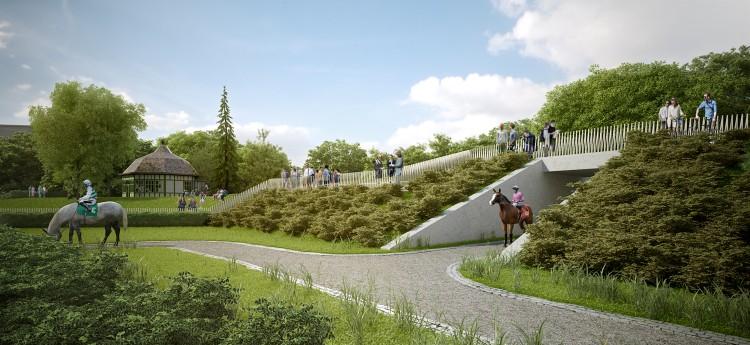 Partynice atrakcyjniejsze dla mieszkańców. Wokół toru wyścigów konnych powstaje park [WIZUALIZACJA]