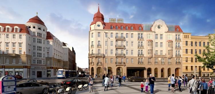 Deweloper wyremontuje dwa wrocławskie hotele i zbuduje nowy [WIZUALIZACJE]