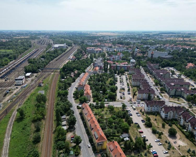 Wrocław z góry - Wrocławskie osiedla z lotu ptaka: Brochów
