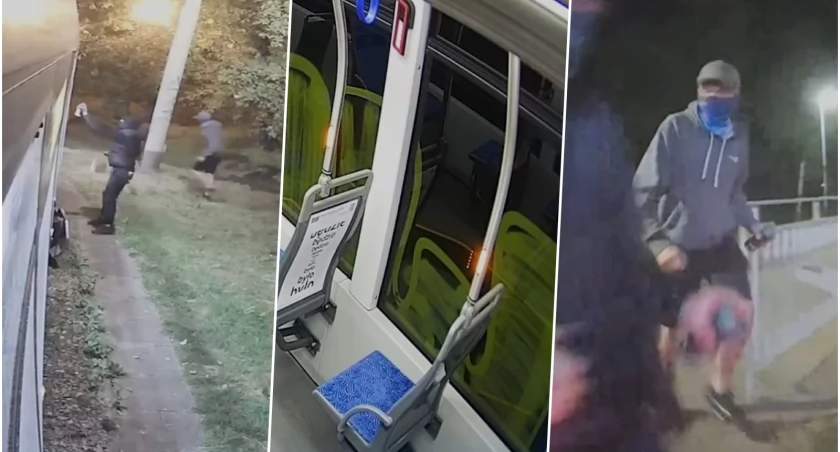 Atak na tramwaj we Wrocławiu. Szokujące sceny na Krzykach