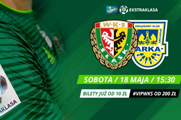 Finał sezonu. Trwa sprzedaż biletów na mecz Śląska Wrocław z Arką Gdynia