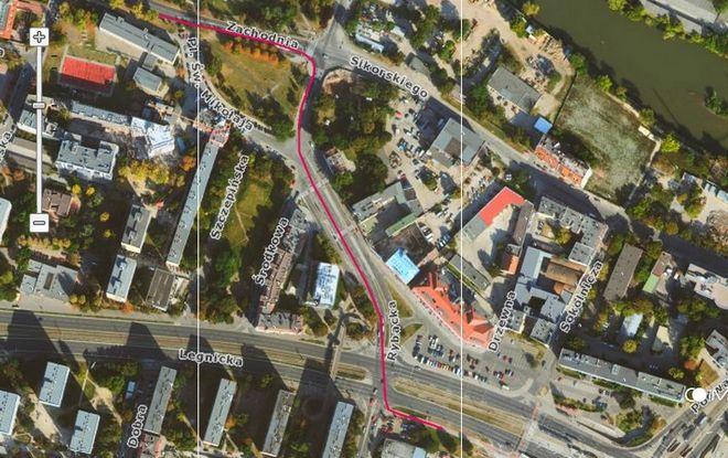 Rowerzysta vs. urzędnik: nie ma połączenia rowerowego z Zachodniej do Legnickiej