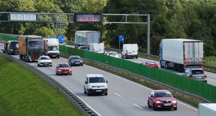 Noga z gazu na A4 tuż pod Wrocławiem. Inaczej posypią się mandaty