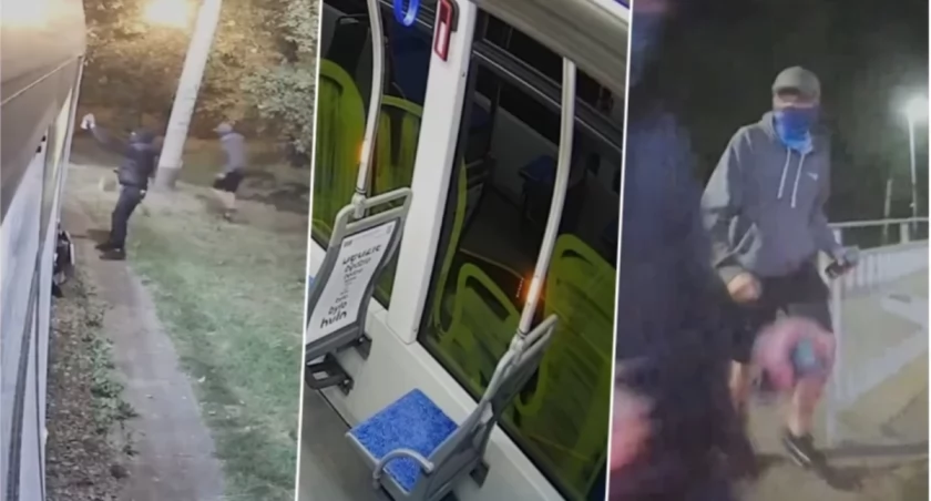 Atak na tramwaj we Wrocławiu. Sprawcy nadal na wolności