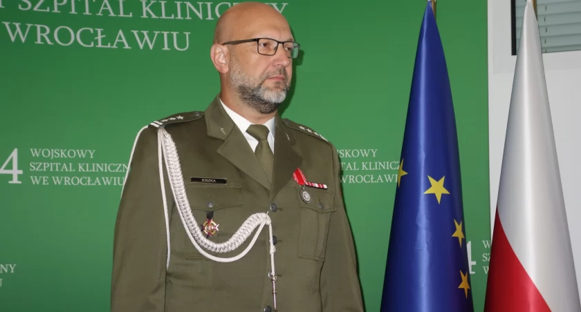 Pułkownik z wrocławskiego szpitala został dowódcą wojsk medycznych