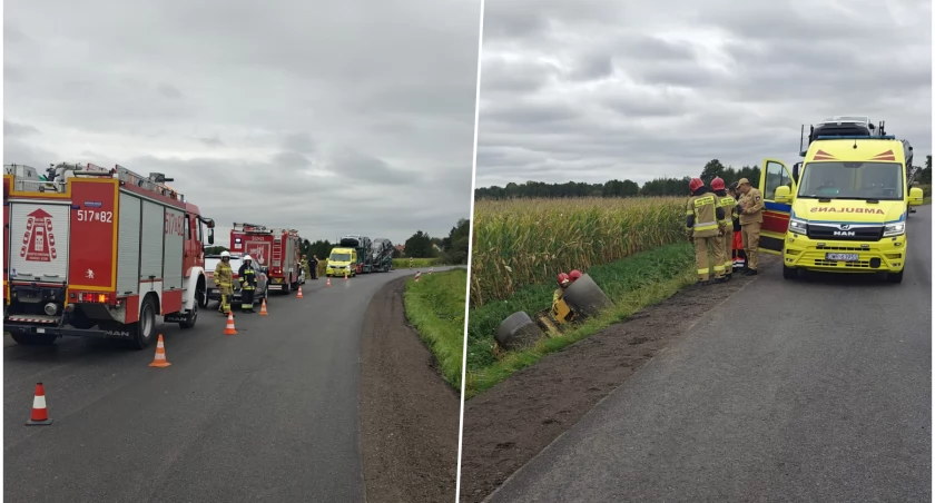 Walec przygniótł mężczyznę. Tragiczny wypadek podczas remontu drogi