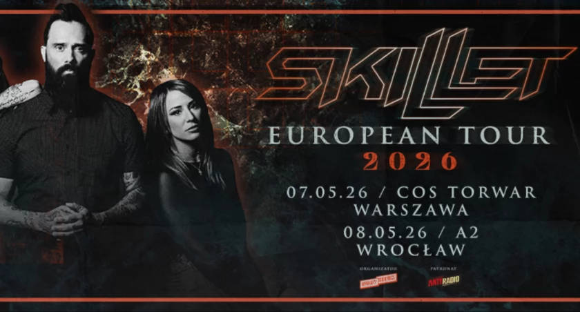 Skillet na dwóch koncertach w Polsce!