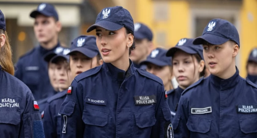 Kilkuset uczniów klas mundurowych ślubowało na wrocławskim Rynku