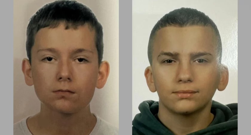 Zaginęło dwóch chłopców w wieku 13 i 14 lat. Pilny komunikat policji