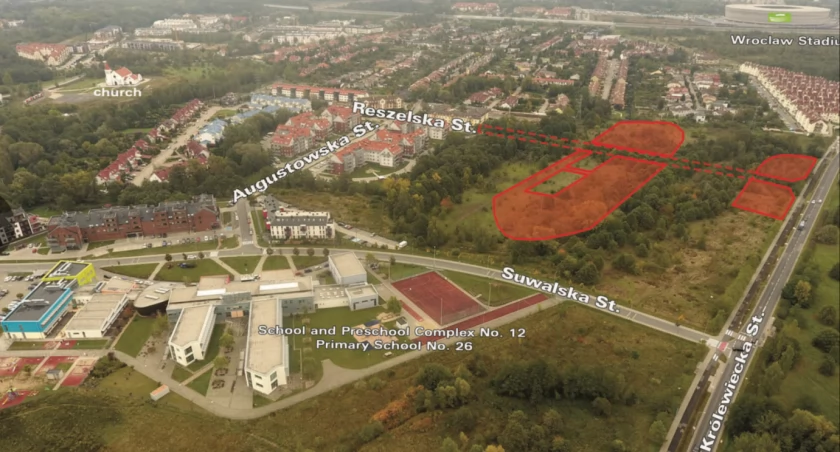 Zielony teren na Maślicach ponownie na sprzedaż. Cena spadła o 10 milionów