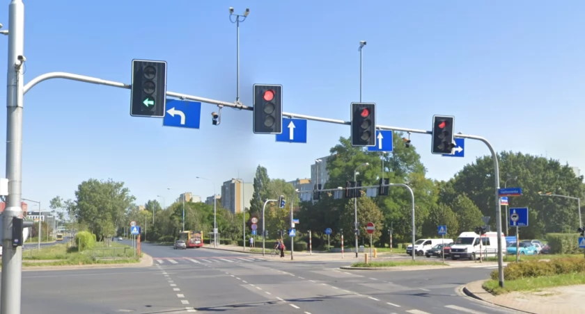 Kamery na tym skrzyżowaniu nie mają 