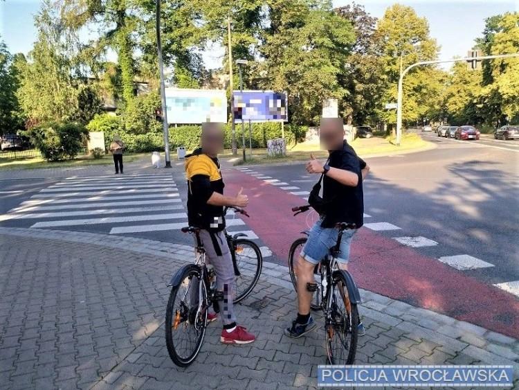Wrocław: policyjny patrol na rowerach złapał poszukiwanego przestępcę