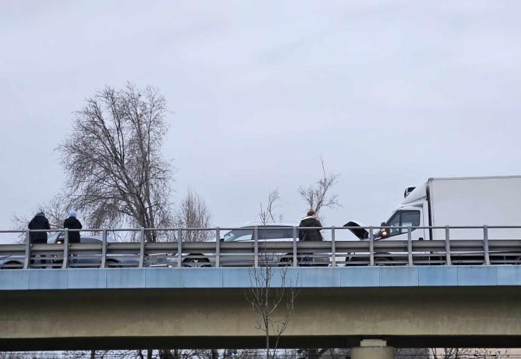 Wypadek na Lotniczej. Duże utrudnienia w kierunku centrum