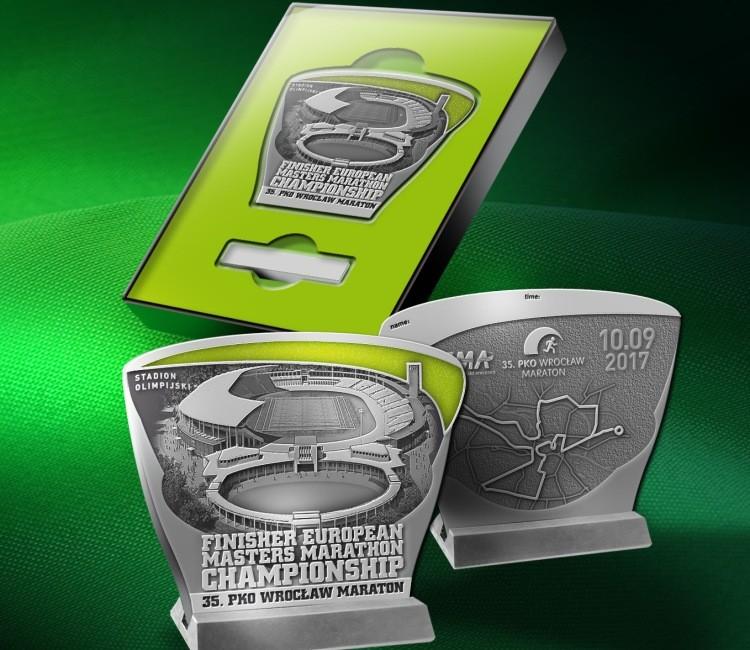 Specjalny medal dla uczestników Mistrzostw Europy Masters w maratonie