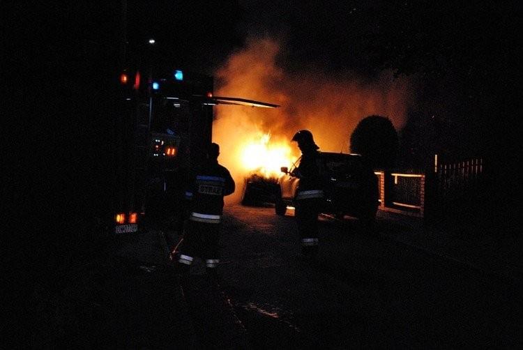Wrocław: Nocny pożar na Gaju