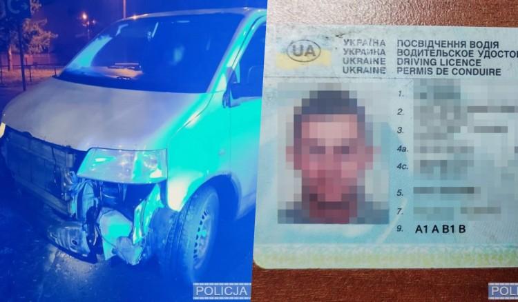 Po Wrocławiu jeździł naćpany rozpadającym się busem. Prawo jazdy kupił na Ukrainie
