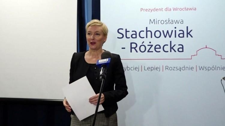 Mirosława Stachowiak-Różecka napisała i zaśpiewała piosenkę o Wrocławiu [WIDEO]