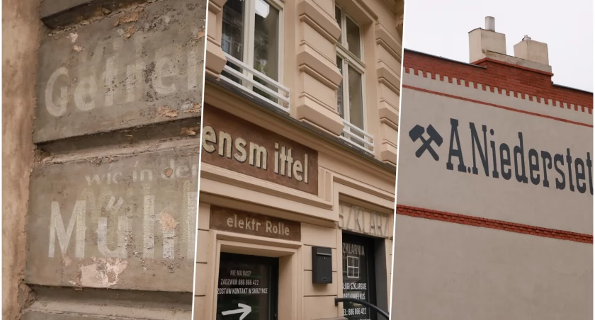 Niemieckie napisy na wrocławskich kamienicach. Oto ślady Breslau na murach