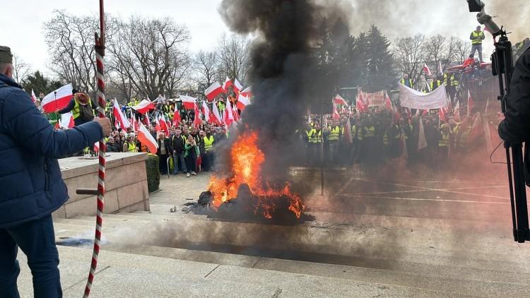Po wrocławskim proteście policja będzie wzywała rolników. Łamali prawo