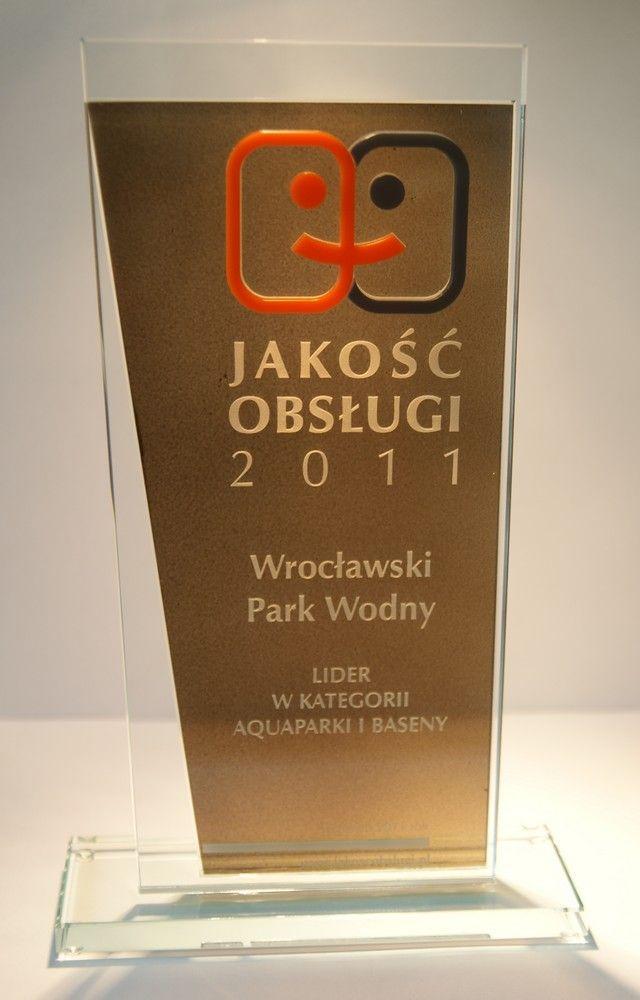 Wrocławski aquapark nagrodzony za jakość obsługi