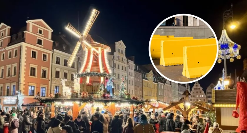 Centrum miasta otoczą betonowymi zaporami. Wkrótce ruszy Jarmark Bożonarodzeniowy 2025