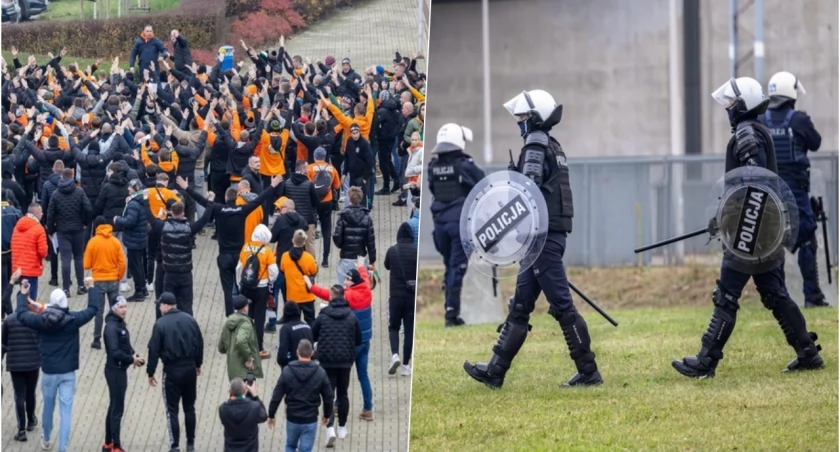 11 osób zatrzymanych za race i narkotyki. Mecz podwyższonego ryzyka we Wrocławiu