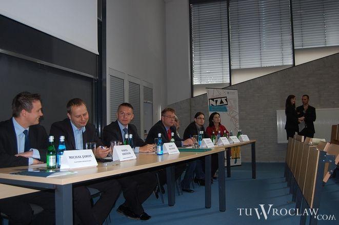Przyszli posłowie debatowali o Wrocławiu