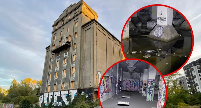 Wrocław: Elewator na Kleczkowie jak z horroru. Kiedy przebudowa spichlerza?