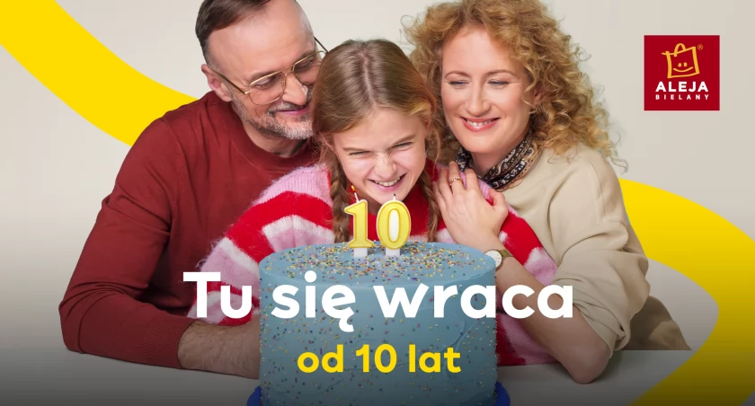 Aleja Bielany świętuje 10 lat. Zobacz, jak zmieniało się centrum