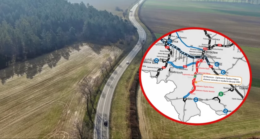 Coraz bliżej do Czech. Budowa nowego odcinka S8 na Dolnym Śląsku nabiera tempa