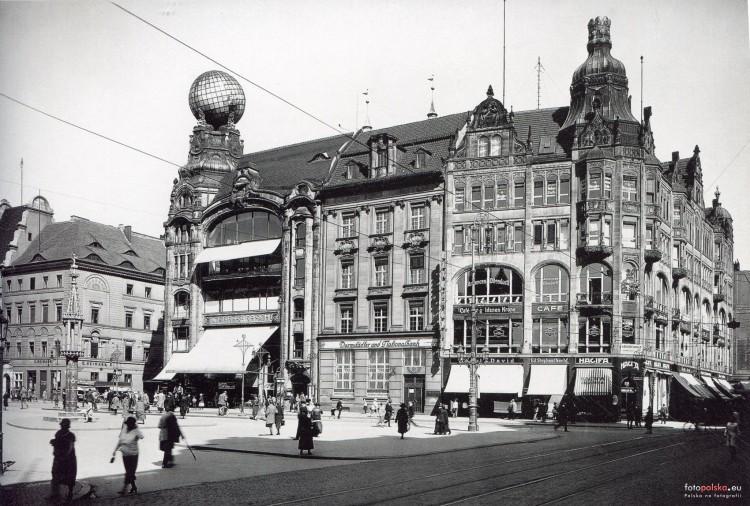 Wrocław dawniej i dziś: Dom Handlowy Feniks